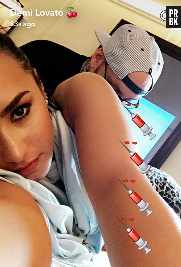 Demi Lovato dévoile son énorme tatouage.