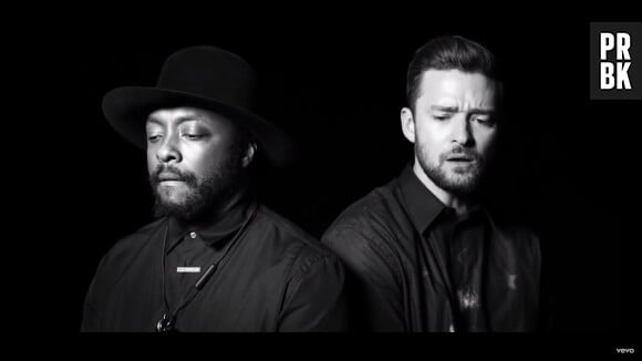 Justin Timberlake dans le clip "Where Is The Love" des Black Eyed Peas