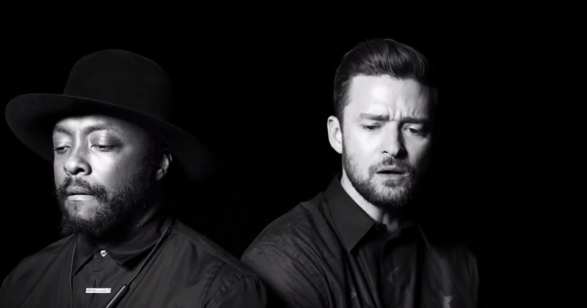 Justin Timberlake dans le clip Where Is The Love des Black Eyed Peas