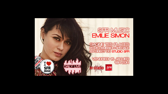 Emilie Simon ... des places à gagner pour son Showcase du 15 janvier 2010