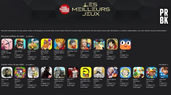 Paris Games Week 2016 : la sélection des meilleurs jeux du salon de l'App Store