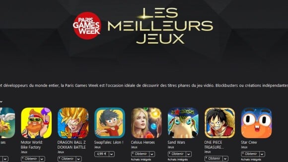 Paris Games Week 2016 : la sélection des meilleurs jeux du salon sur l'App Store