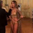 Caroline Receveur (Danse avec les stars 7) dévoile les coulisses de son shooting en lingerie sexy sur Snapchat.