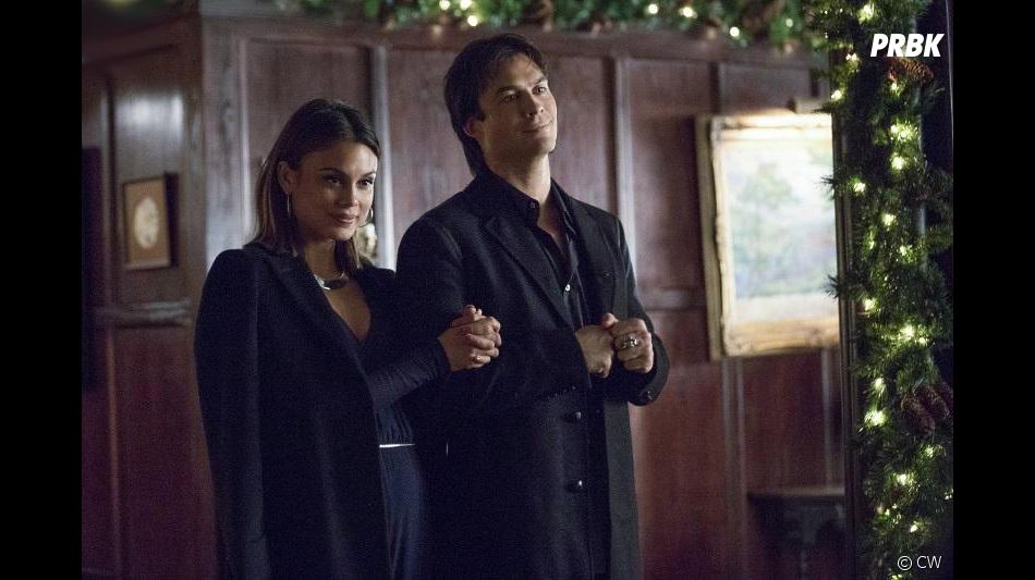 The Vampire Diaries Saison 8 épisode 7 Sybil Nathalie Kelley Et Damon Ian Somerhalder Sur 8720