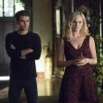 The Vampire Diaries saison 8, épisode 7 : Caroline (Candice Accola) et Stefan (Paul Wesley) sur une photo