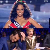 Amir sous le charme d'Alicia Aylies pendant Miss France 2017 : les internautes l'ont grillé !