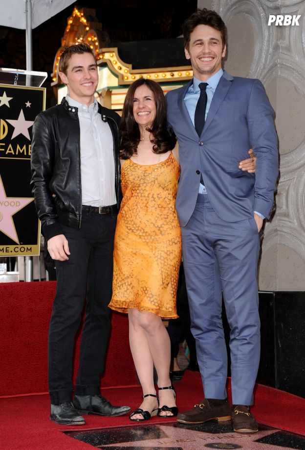 James et Dave Franco et leur maman Betsy