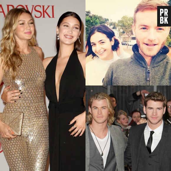 Gigi et Bella Hadid, Liam et Chris Hemsworth, Alanna et Christopher Masterson... ces frères et soeurs célèbres