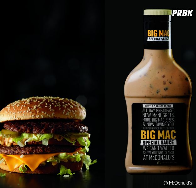 La fameuse sauce du Big Mac de McDonald's bientôt en vente !