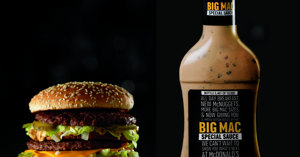 McDonald's : Sa Mythique Sauce Du Big Mac ENFIN Mise En Vente - Purebreak