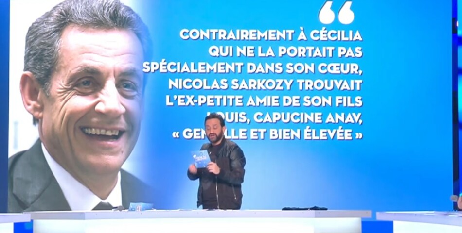 Capucine Anav touchée par les propos de Nicolas Sarkozy à son égard. L&#039;ex de Louis Sarkozy répond dans TPMP.