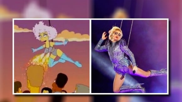 Les Simpson avait prédit le show de Lady Gaga au Super Bowl