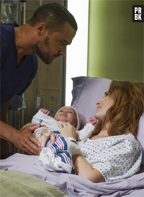 Grey's Anatomy saison 12 : April, Jackson et leur fille Harriett