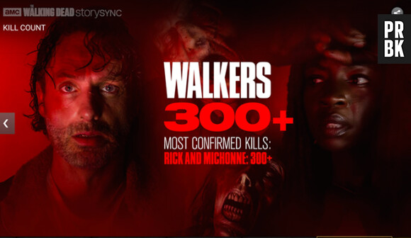 The Walking Dead saison 7 : l'incroyable record sanglant de Rick et Michonne