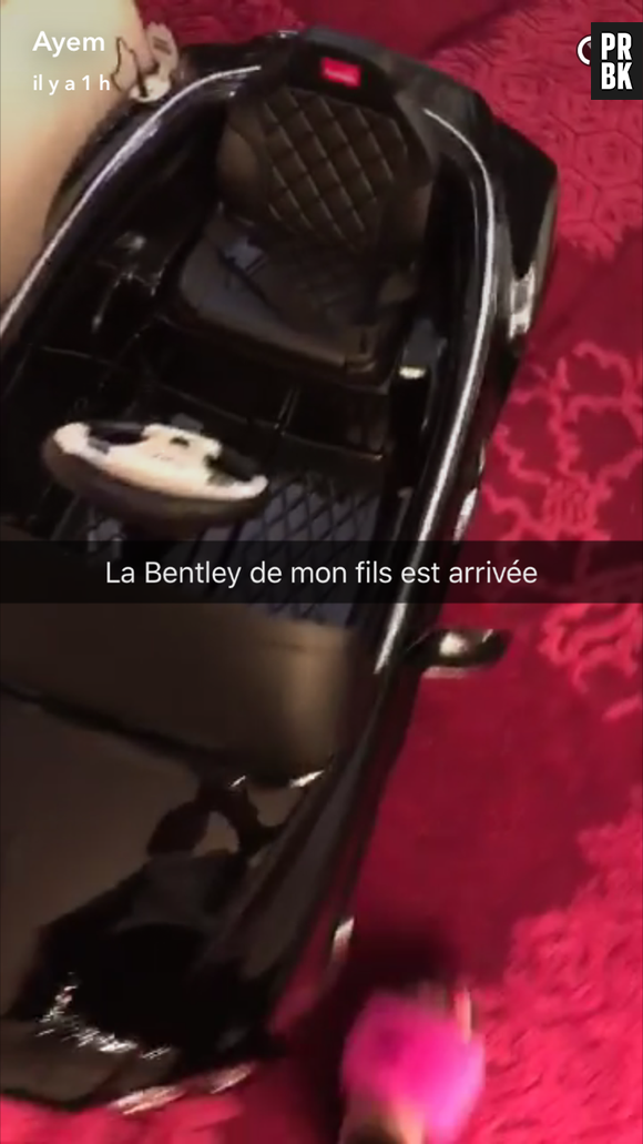 Ayem Nour maman : elle offre une mini Bentley à son fils Ayvin