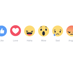 Facebook Messenger intègre les boutons j'aime, j'adore, waouh, triste, en colère et j'aime pas !
