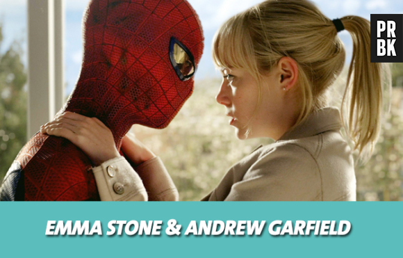 Emma Stone et Andrew Garfield se sont mis en couple sur le tournage de The Amazing Spider-Man