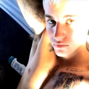 Justin Bieber shows off his two new giant tattoos on Instagram