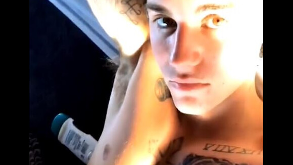 Justin Bieber exhibe ses deux nouveaux tatouages géants sur Instagram