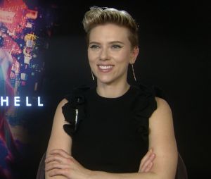 Scarlett Johansson en interview pour Ghost In The Shell.