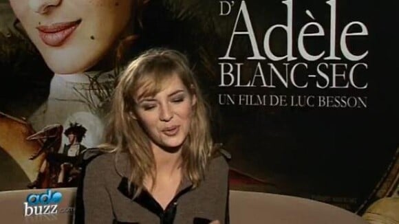 Les Aventures extraordinaires d'Adèle Blanc-Sec ... l'équipe du film en Interview vidéo !!