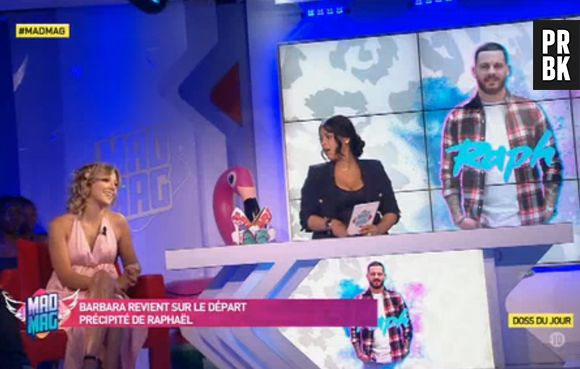 Barbara Lune (Les Anges 9) dans le Mad Mag : elle avoue qu'il y a eu un bisou avec Raphaël quand il était encore en couple avec Coralie Porrovecchio !