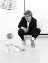 Antoine Griezmann pose avec sa fille Mia et dévoile enfin son visage !