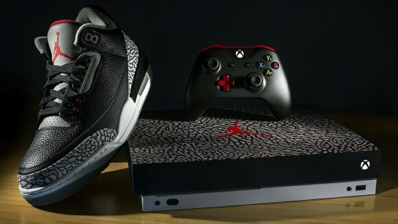 Xbox One X : 3 consoles collector aux couleurs des Air Jordan III ?