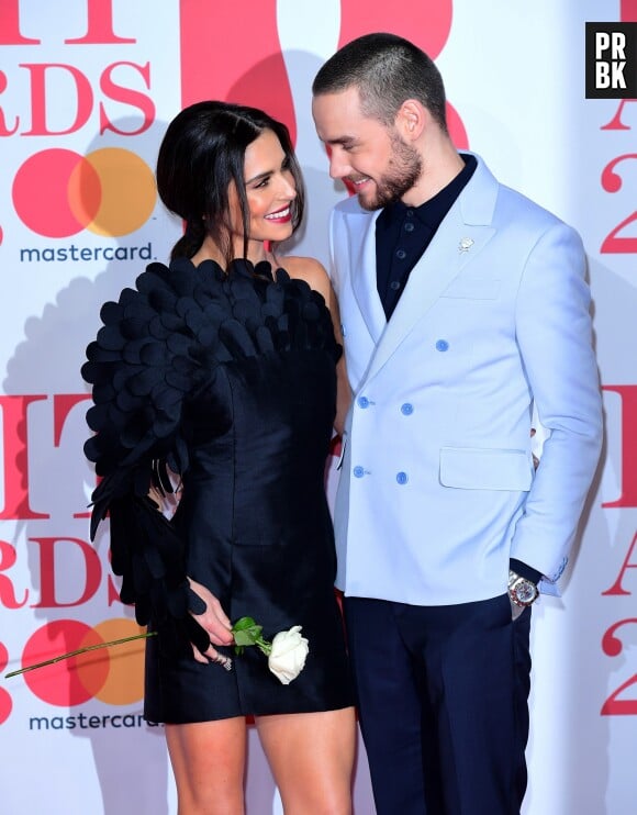 Liam Payne et Cheryl Cole en couple aux BRIT Awards 2018 le 21 février à Londres