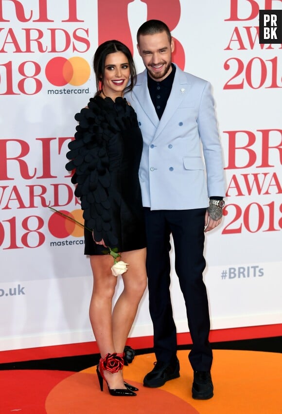 Liam Payne et Cheryl Cole aux BRIT Awards 2018 le 21 février à Londres
