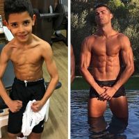 Cristiano Ronaldo : son fils l&#039;imite sur Instagram, les internautes se marrent