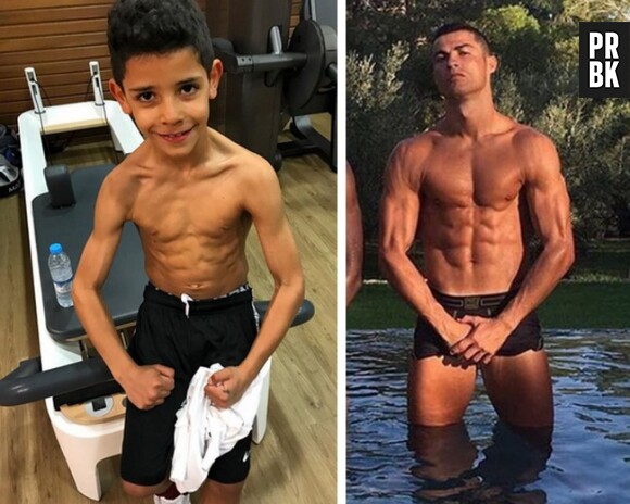 Cristiano Ronaldo : son fils l'imite sur Instagram, les internautes se marrent