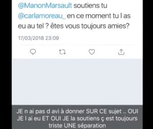 Les Marseillais Australia : Manon Marsault réagit à la rupture de Carla et Kevin et soutient son amie !