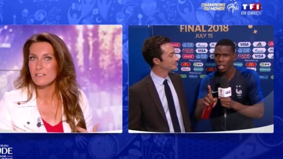 Paul Pogba pense répondre à l'attaque d'Anne-Sophie Lapix, mais commet une grosse boulette ?