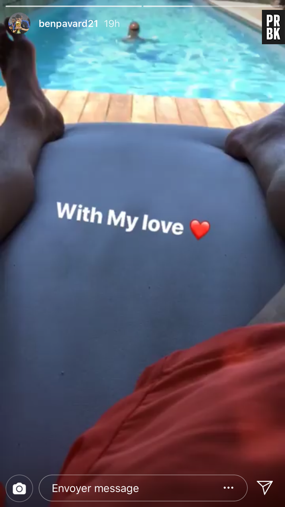 Benjamin Pavard et Rachel Legrain-Trapani : en vacances en amoureux