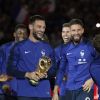 Hugo Lloris, Olivier Giroud et tous les Bleus fêtent leur sacre au Stade de France le 9 septembre 2018