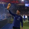 Hug Lloris présente la Coupe du Monde au Stade de France le 9 septembre 2018