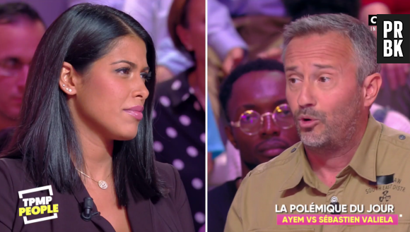 Ayem Nour très énervée contre Sébastien Valiela sur l'affaire Benalla : elle lui répond en direct dans TPMP People.