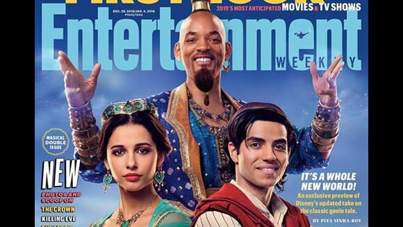 Aladdin : premières images surprenantes et intrigantes de Will Smith en Génie