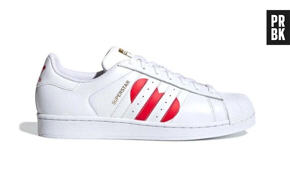 Saint-Valentin : adidas dévoile des Superstar 100% love.