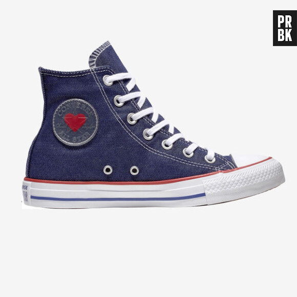 Converse dévoile des Chuck Taylor All Star Hi Coeur pour la Saint-Valentin.