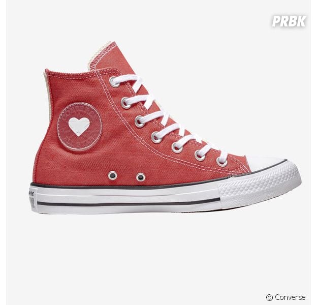 converse all star coeur rouge