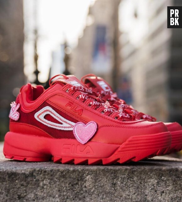 Fila révèle ses Disruptor "Naughty and Nice" pour la Saint-Valentin.