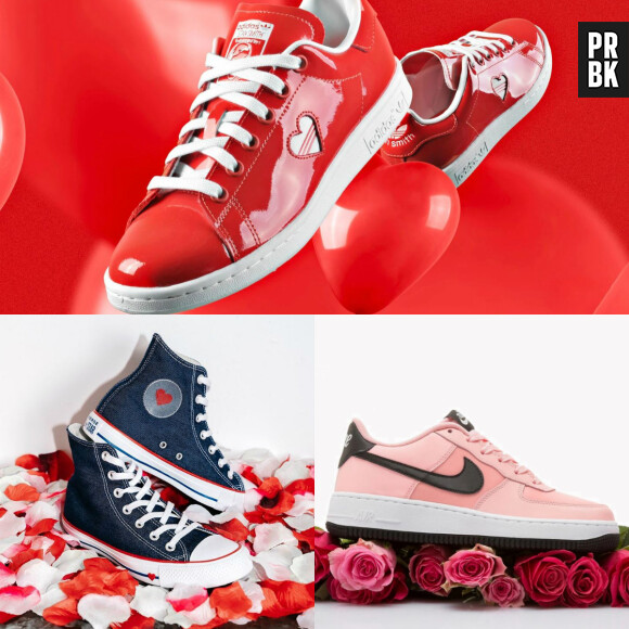 Saint-Valentin : les 7 paires de sneakers 100% love à shopper
