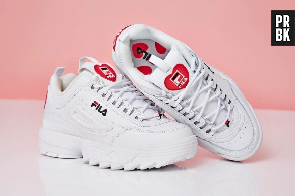 Fila révèle ses Disruptor pour la Saint-Valentin.