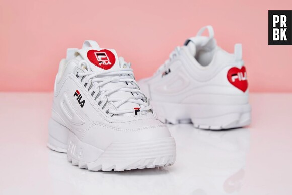 Fila révèle ses Disruptor pour la Saint-Valentin.