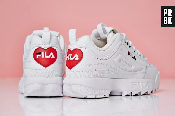 Fila révèle ses Disruptor pour la Saint-Valentin.