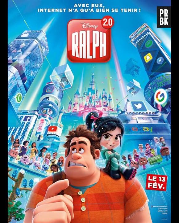 Ralph 2.0 l'affiche du film.