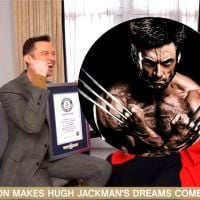Hugh Jackman dans le Livre des Records grâce à Wolverine, l&#039;acteur réalise son rêve