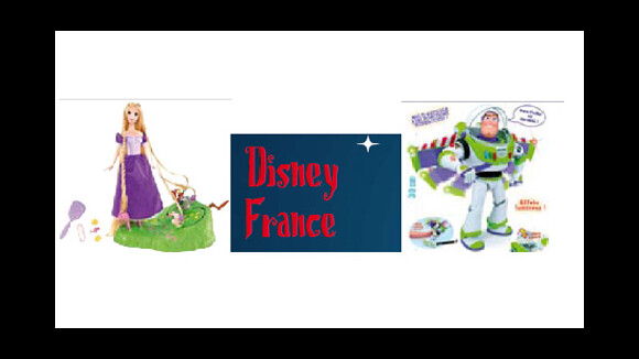 Raiponce et Toy Story 3 ... Les meilleurs cadeaux pour enfants grâce à Disney